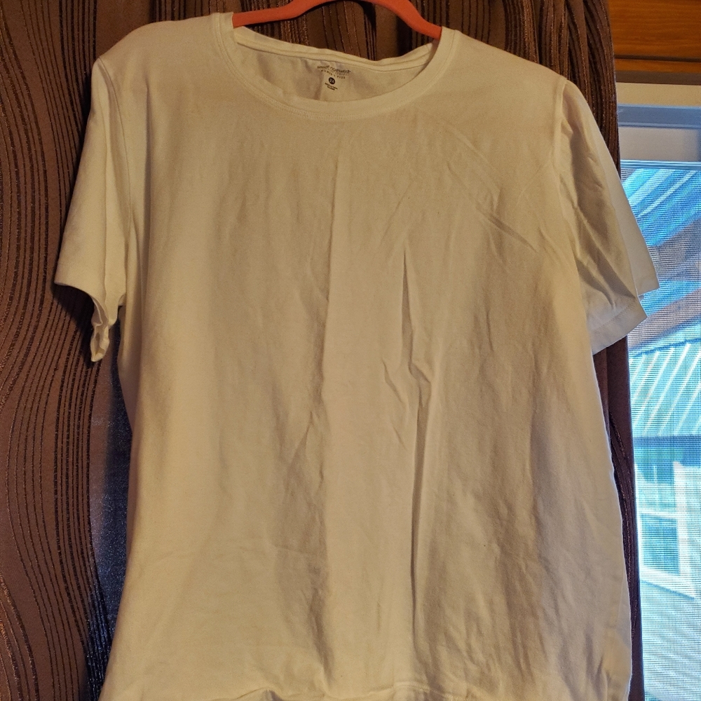 White tshirt 2x